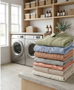 Expert ironing and premium garment care at Deli Laundry